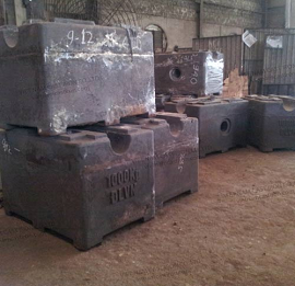 Over Size cast iron scrap