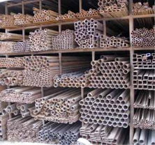 Steel angles; pipes and channels